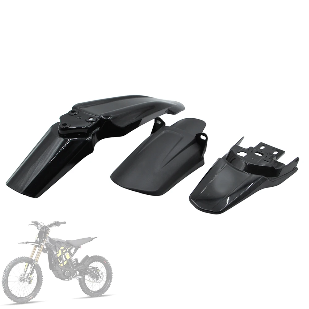 E-bike Front Rear Wheel Mudguards Fender For Segway X260 X160 For Surron Light Bee X & Light Bee S Electric Dirt Bike Motorcycle