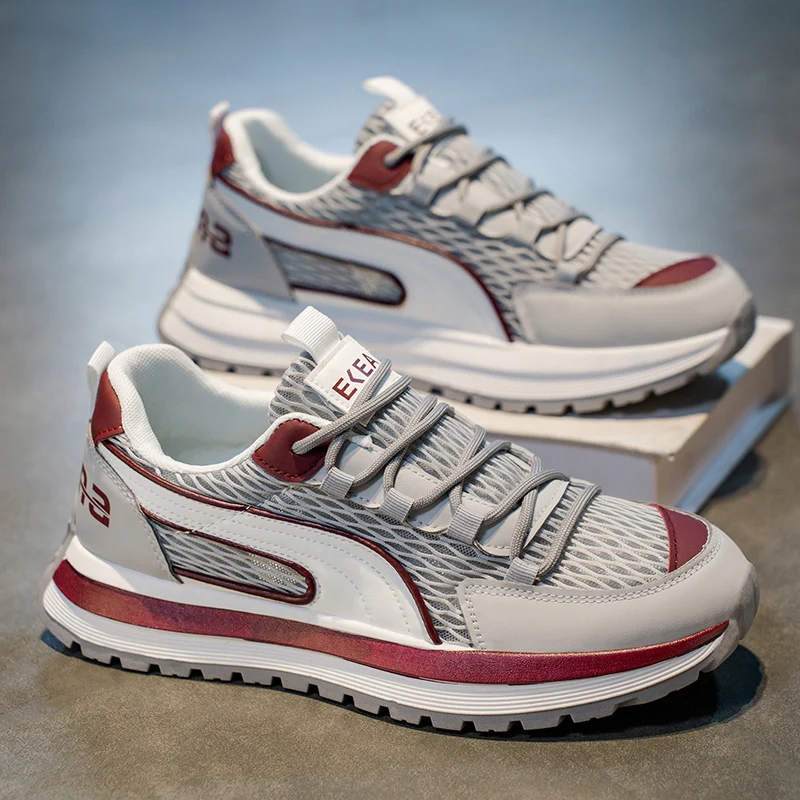 

Men's All-season Casual Sneakers Breathable Mesh Walking Shoes Comfortable Daily Shoes for Male