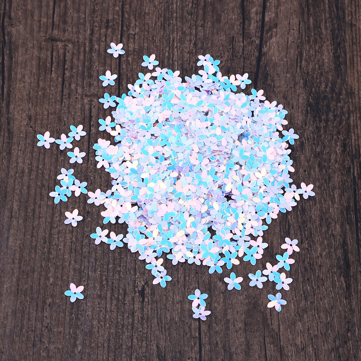 

800 PC Large Sequins Bead Jewelry Accessories Clothes DIY Patches for Loose Charms White