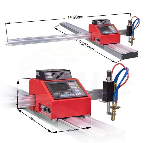 Mini CNC Plasma Cutting Machine 1530 5*10ft Portable Gantry Plasma Cutter For Aluminum/Steel/Copper/Iron/Metal sheets cutting - view 3