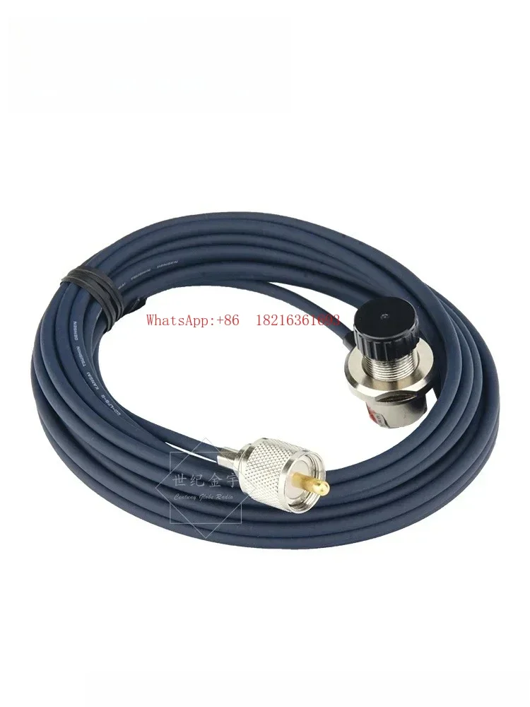 2026GOOD Car Radio Walkie-talkie 6 Meters Card Edge Cable 50-2 Diamond Antenna Feeder 2D6MR