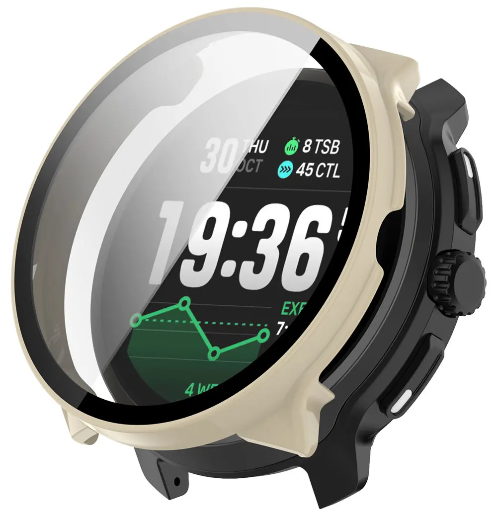 PC-Schutzhülle + gehärteter Film für Suunto Race / Race2 / Race S Anti-Drop Hard Bumper Shell Smartwatch Cover – Detail 12