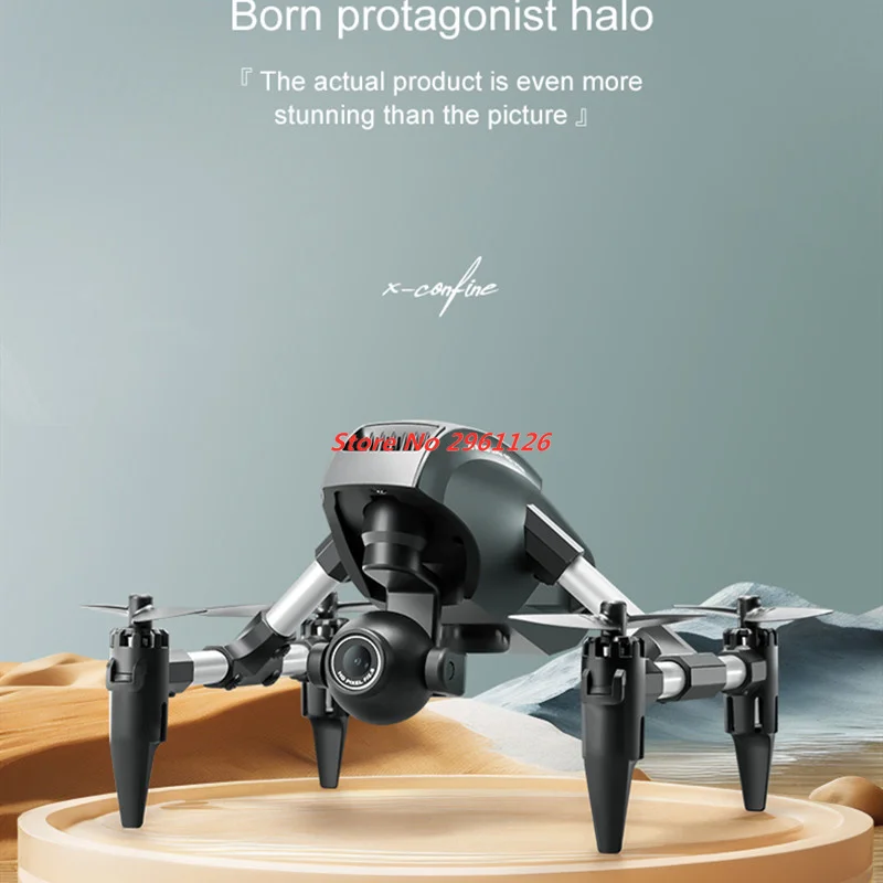 

8K HD Dual Camera Optical Flow Positioning Remote Control Quadcopter 2.4G Headless Trajectory Flight 3D Roll WIFI FPV RC Drone