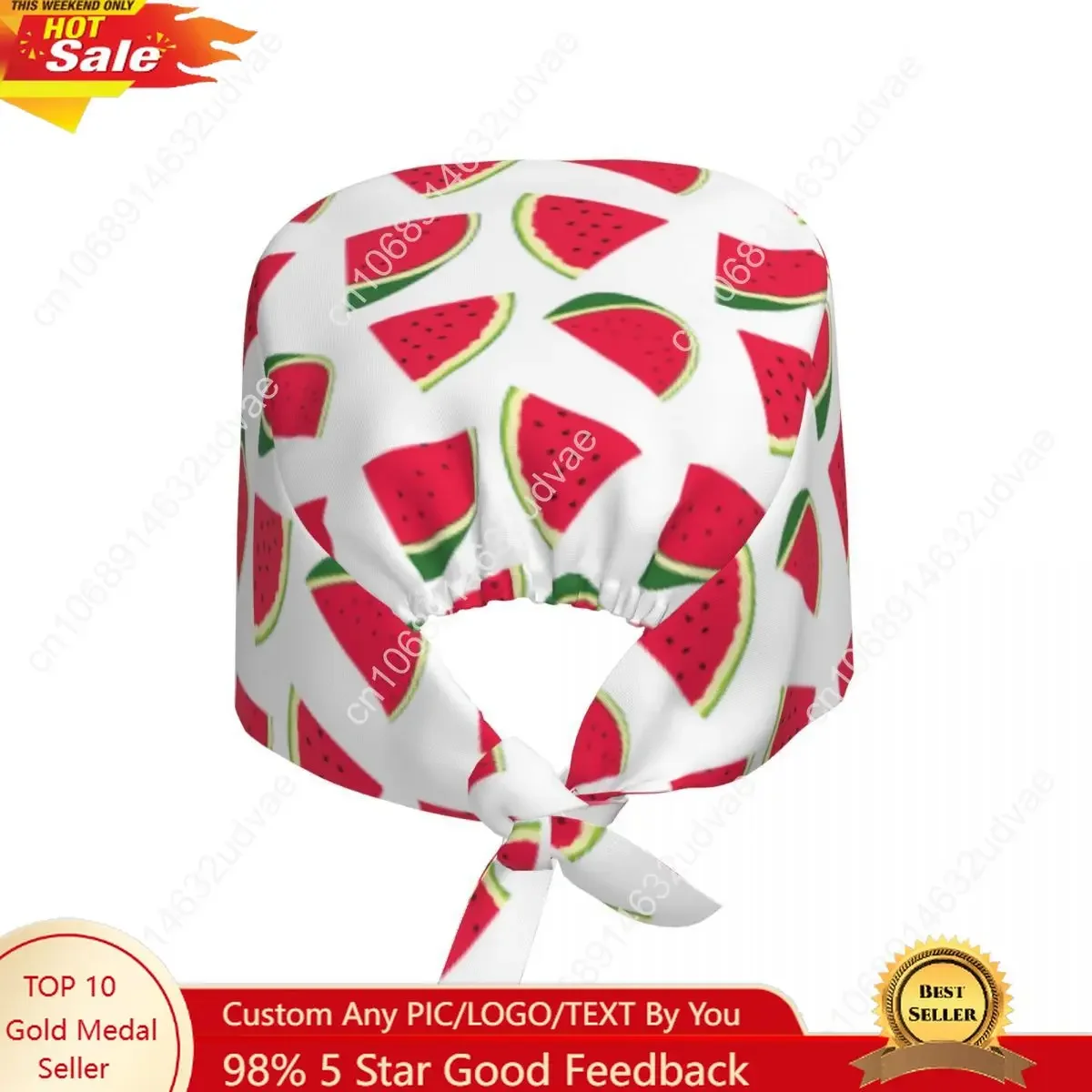 

Wholesale Watermelon Hat Cleaning Working Cap Beauty Salon Nursing Cap Male Surgical Hat Scrub Caps