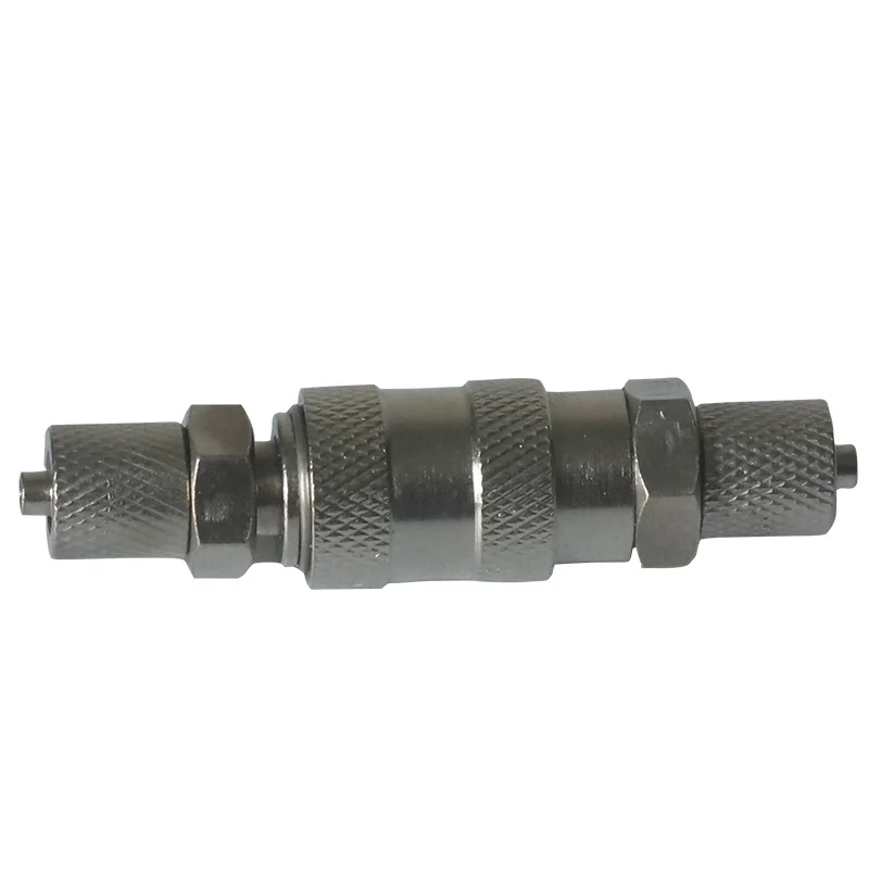 4MM Hydraulic Quick Release Couplings Oil Nipple for 1/14 RC Truck Excavators Loader KABOLITE LIEBHERR CAT 336 JDM