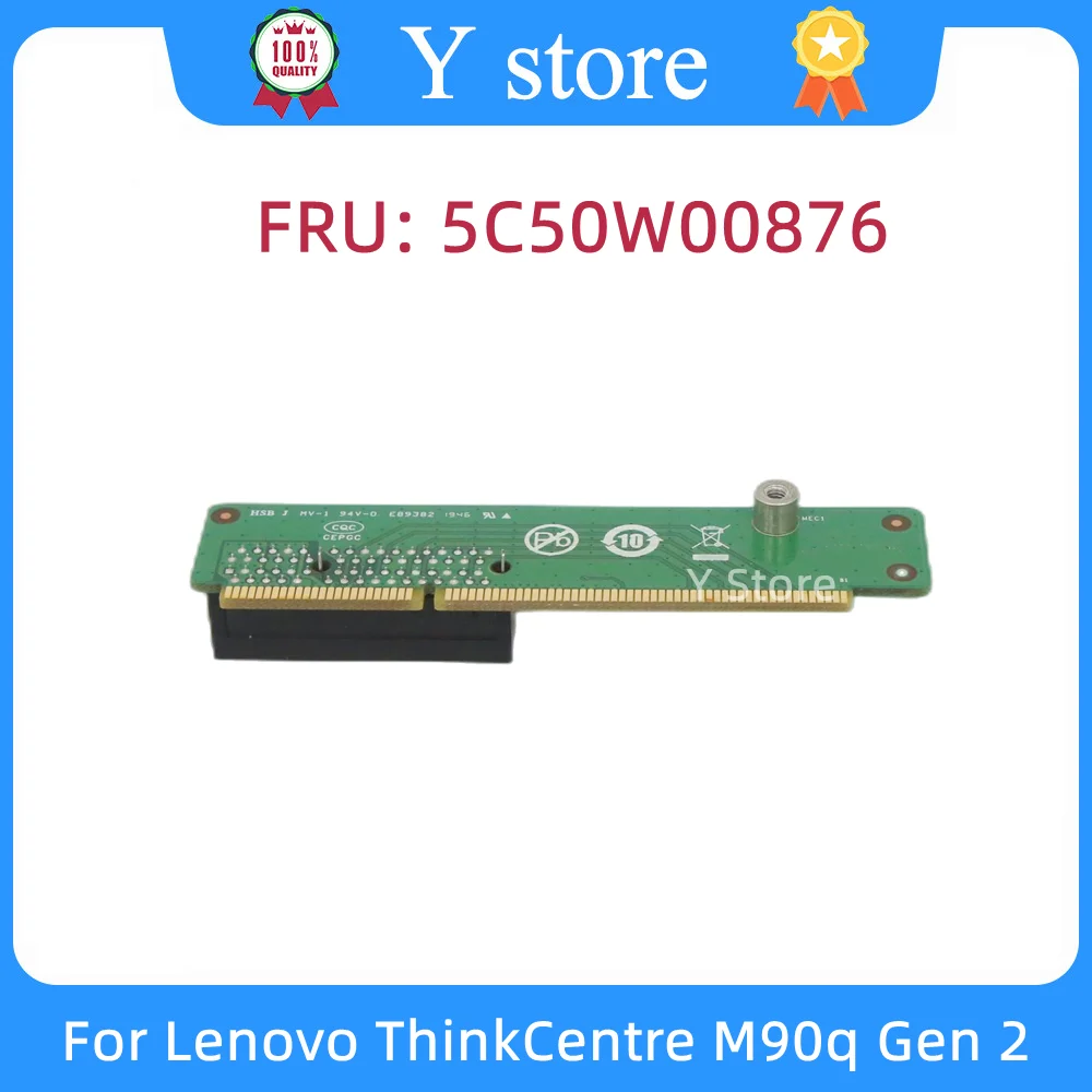 

Y Store 5C50W00876 BLD Tiny6 Pclex4 Riser Card For Lenovo ThinkCentre M90q Gen 2 Desktop Thinkstation P340 P350 Tiny Workstation