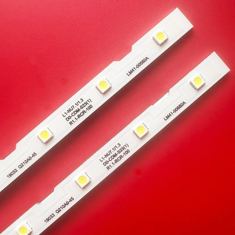 2/6pcs LED Strip for 40inch AOT_40_NU7100F UE40NU7192U UE40NU7100 UA40NU7300J LM41-00550A