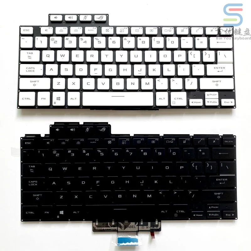 

For ASUS Zephyrus ROG 2021 Phantom 16 G16 GU603 GU603H Notebook Keyboard New Colorful Backlight