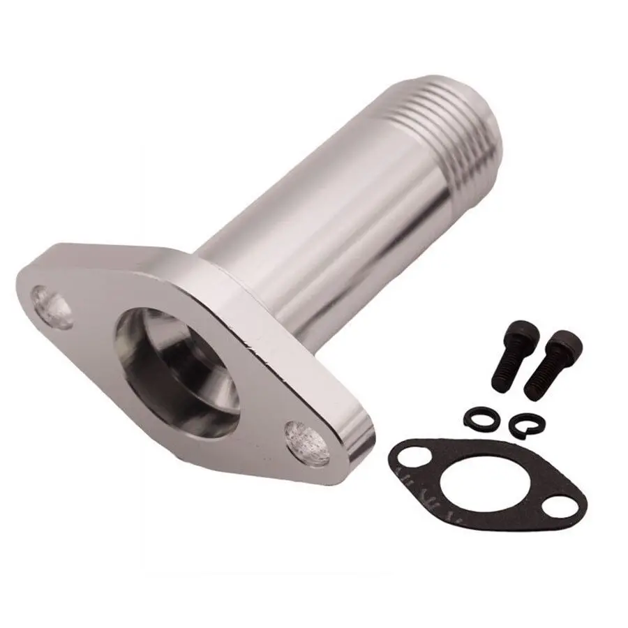 High Quality Aluminum Extended 12AN AN12 Turbo Drain Fitting Precision for T3/T4 Turbochargers Flange