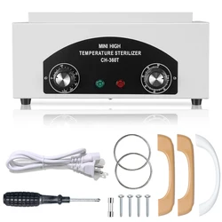 YIKOOLIN High Temperature Sterilizer 300W Nail Tool Sterilizer Dry  Esterilizador De Manicura 1.5L Salon Equipment