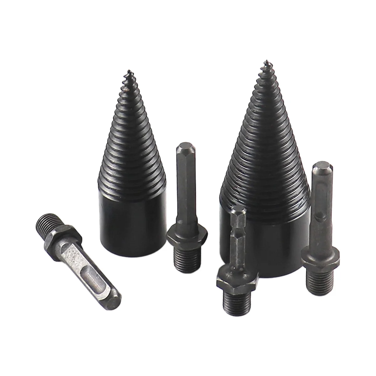 

6 Pieces Of 32/42Mm Wood-Splitting Drill and Wood-Splitting Device Set with Split Woodworking Tools.