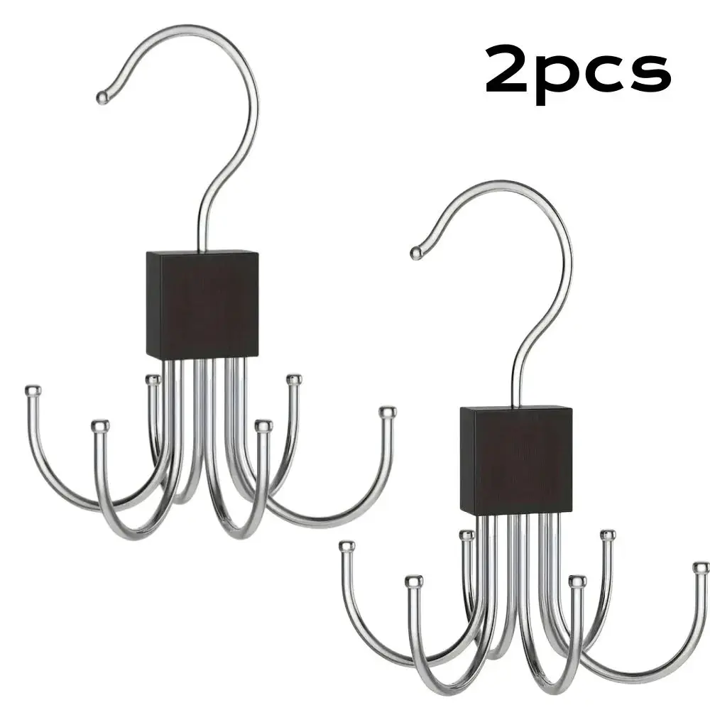 360 Rotating Storage Hanger Hook for Belts and Ties
