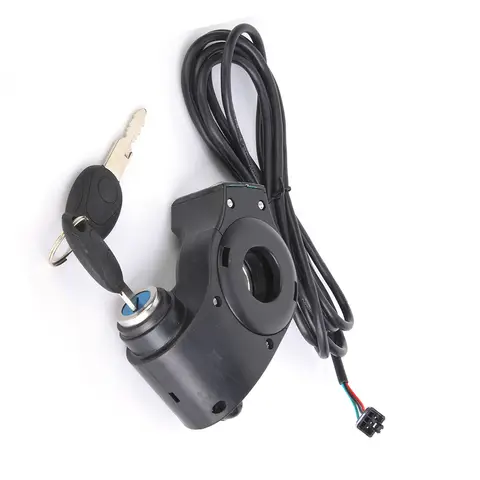 전자 자전거 엄지 스로틀 디지털 배터리 전압 디스플레이 스위치 전원, 키 잠금, 전자 자전거 전압 디스플레이