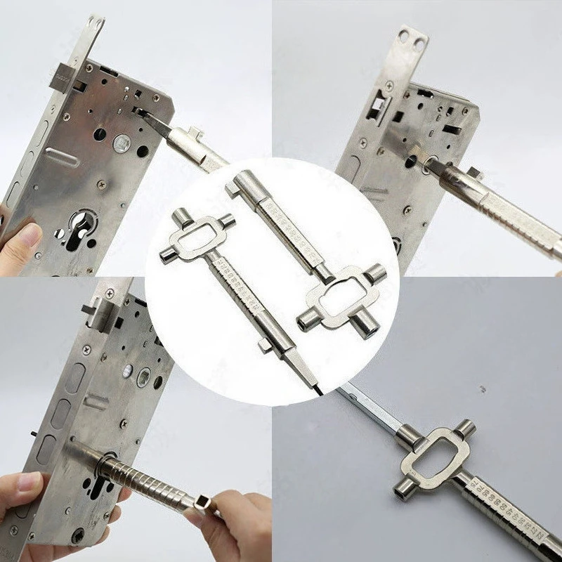 

Locksmith Essential Lock Cylinder Gauge Tool Multi Purpose For Cam Spindle Measurement Quick Accurate Car Automotive Door Lock
