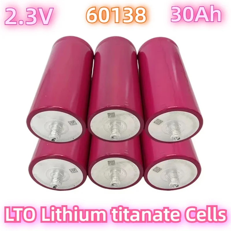 2.3V 30Ah 60138 Lithium Titanate Lithium Titanate LTO Battery Cell 30,000 Deep Cycles Replacement of Yinlong 66160