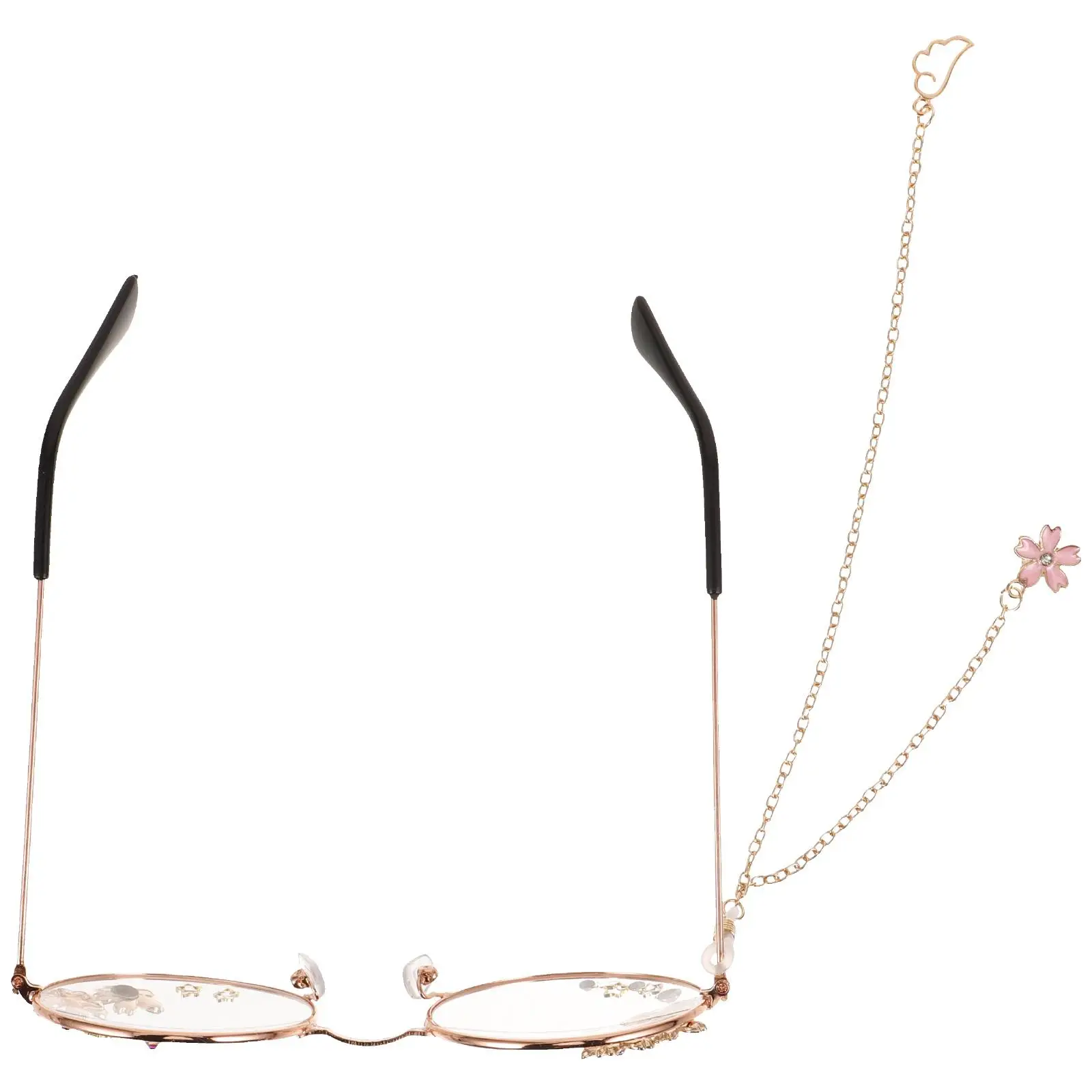 

Glasses Frames Eye Aesthetic Kawaii Accessories for Outfits Dark Cosplay Resin Lolita