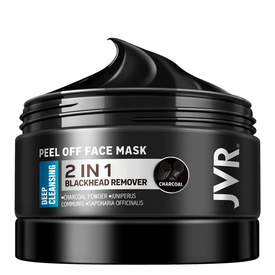 

Peel Off Face Mask Black Remover Mask for Men Charcoal Peel Off Black Mask Facial Mask Purifying and Deep Cleansing for All Ski