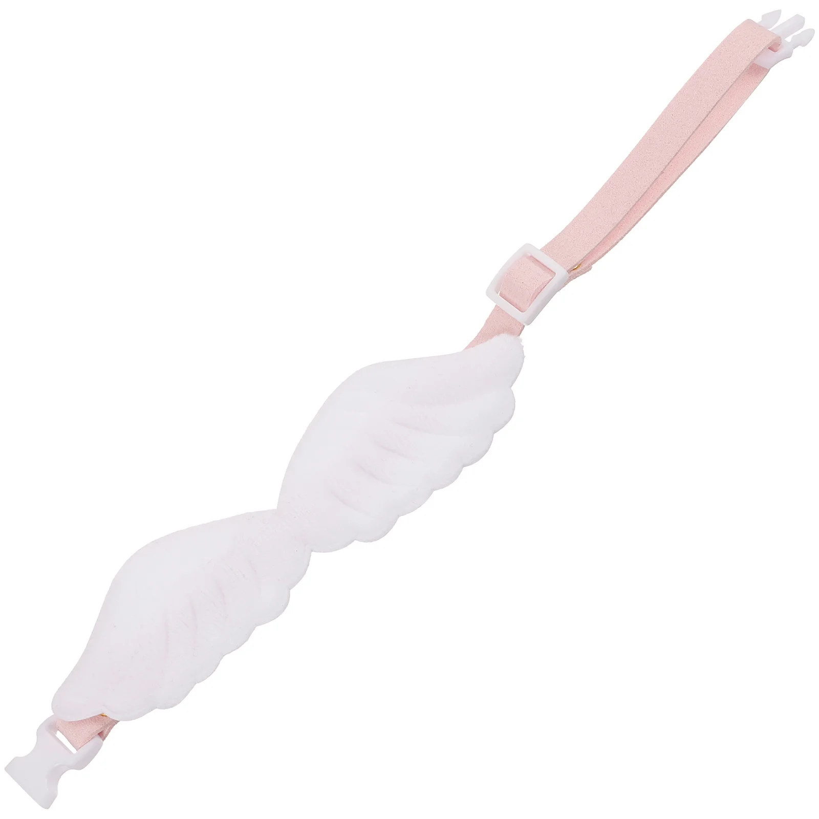 

Wing Design Pet Collar Adjustable for Long Haired Cats Rabbits Puppy Decorative Collar for Parties Holidays Celebrations