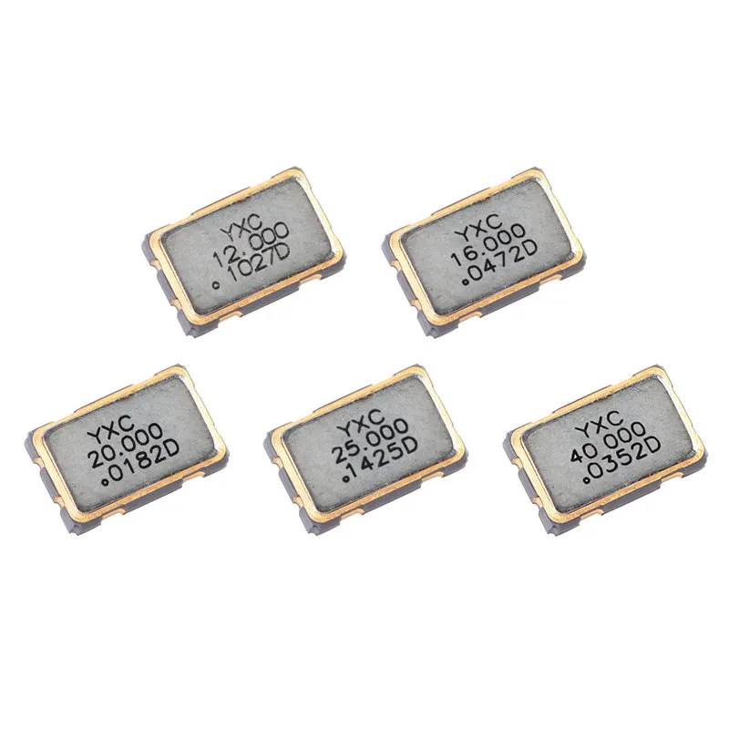5032_4P SMD Active Oscillator Series 8/12/16/20/24/25/27/40/50 MHz 10PCS