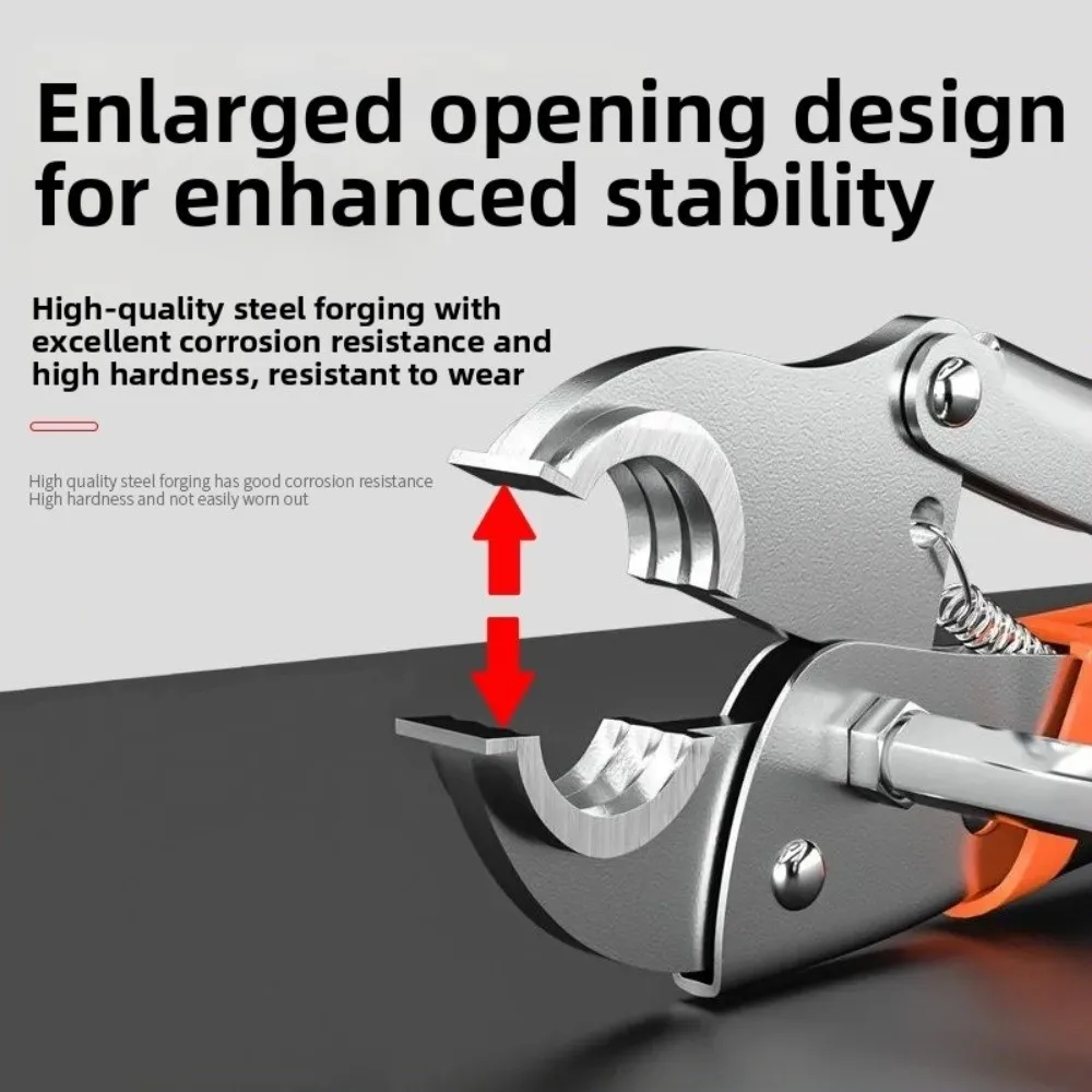 Portable Adjustable Removal Pliers Integrated Floor Heating Pipe Wrench Tool Lightweight Removal Tool Cleaning Water Separator
