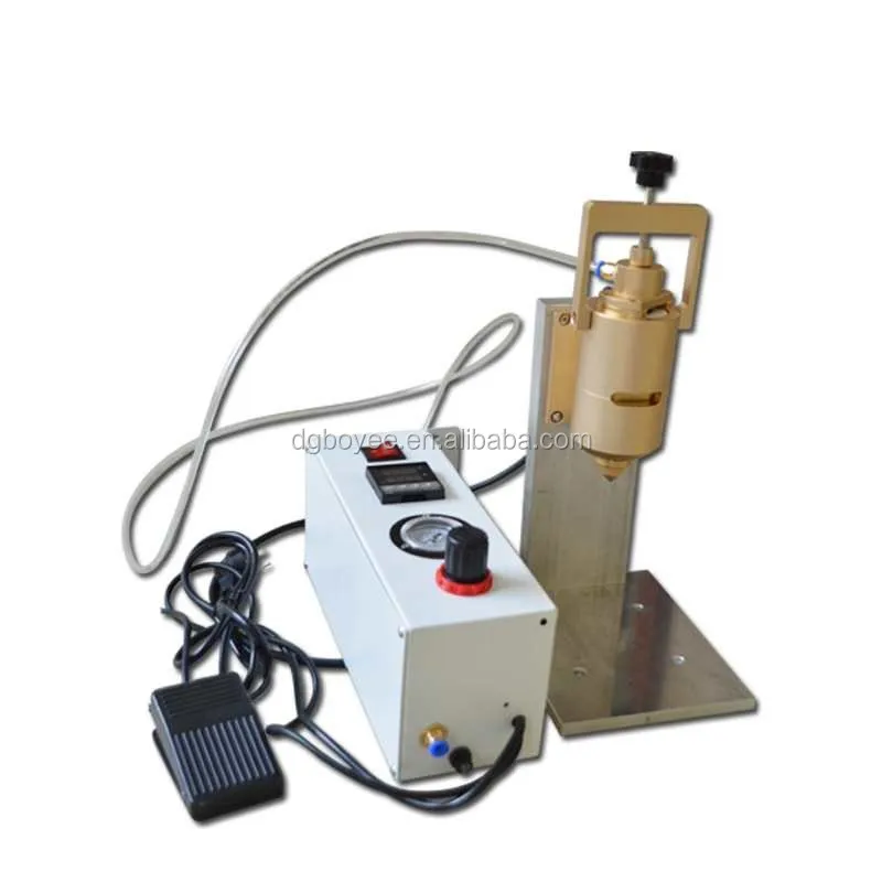 เครื่องจ่ายกาวร้อนละลาย30มล. 220V สำหรับอุตสาหกรรมอิเล็กทรอนิกส์คอมพิวเตอร์ตั้งโต๊ะหัวฉีดร้อนกาวร้อนละลาย