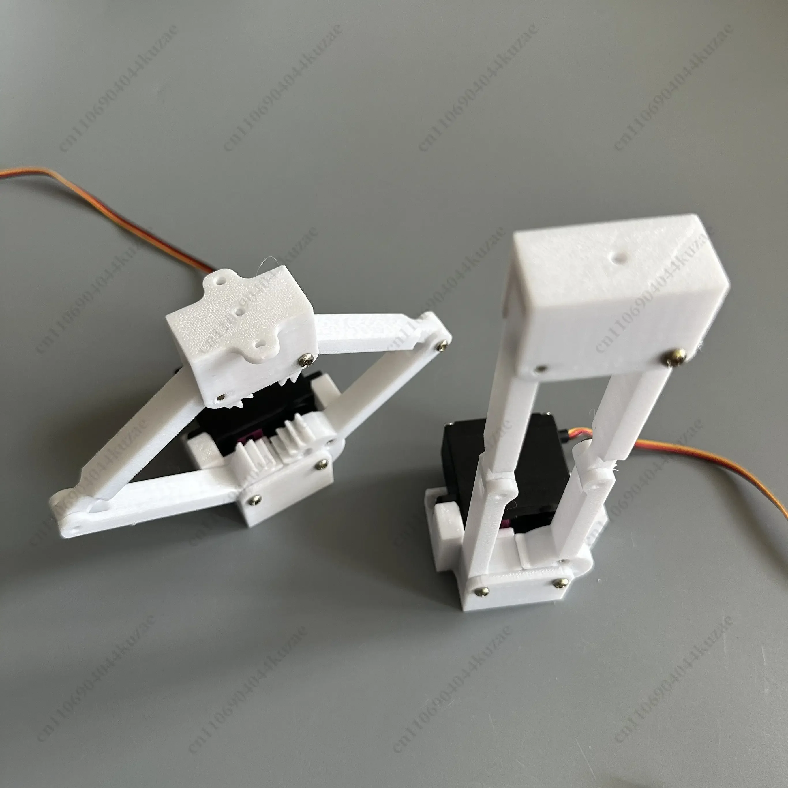 3D Printed Linear Actuator Lifter with MG996R Servo, 9cm Stroke Electric Linear Push Rod for DIY Robot & Mechanical Projects