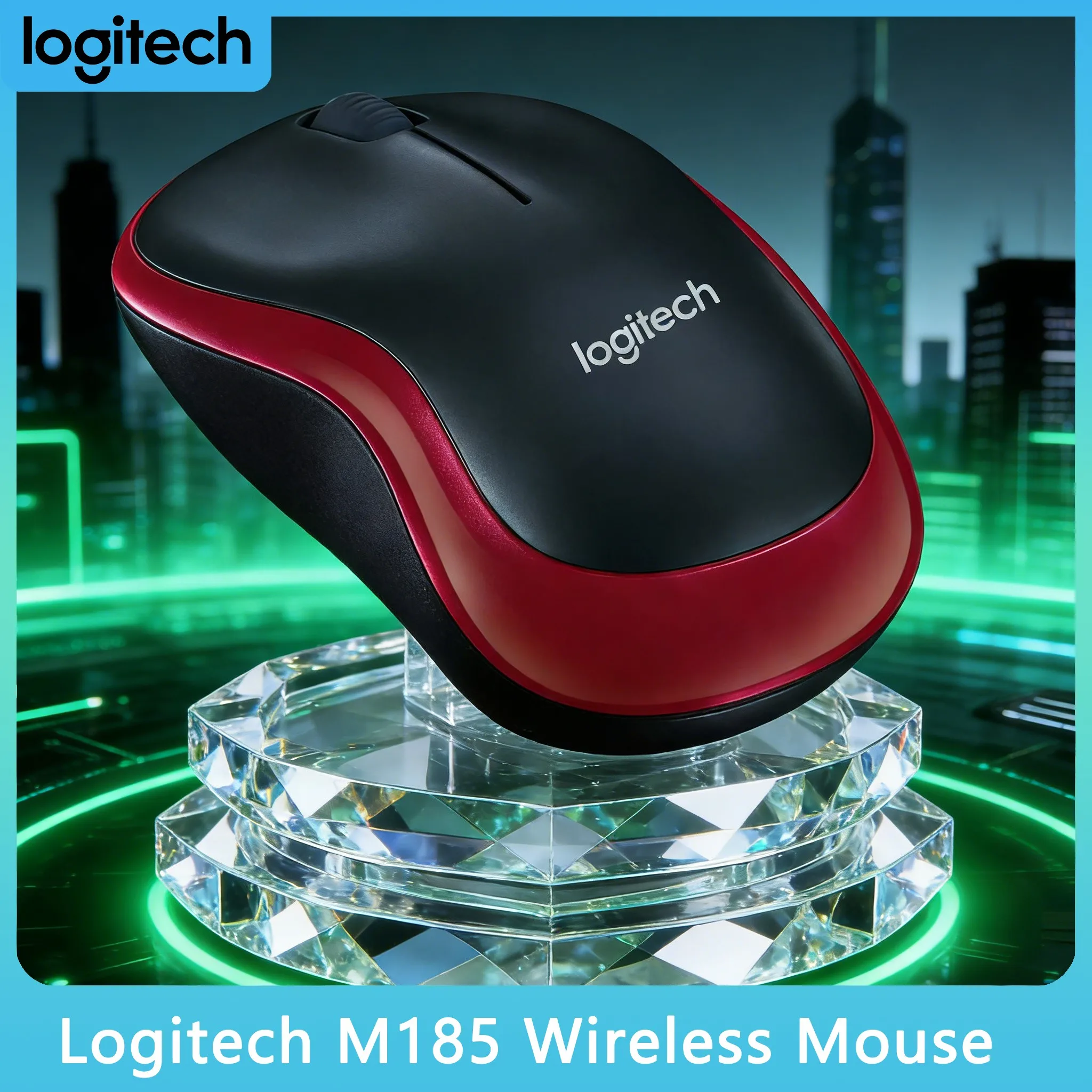 

M185 Frosted Texture Wireless Mouse Anti-Slip 10 Million Clicks Business Office