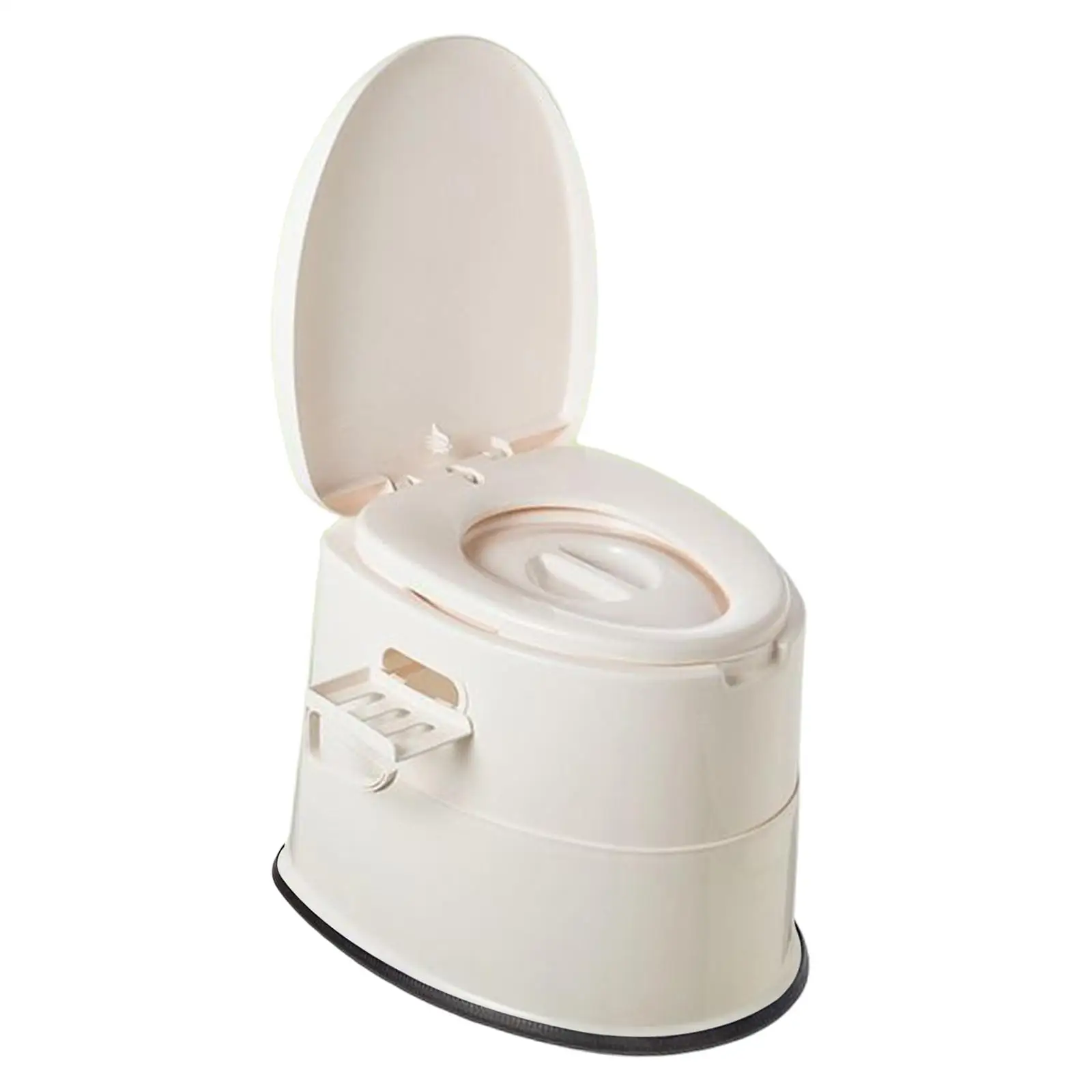 Outdoor Potty with Lid Detachable Inner Bucket Sturdy Portable Toilet for Adults for Indoor Living Room Hiking Trips