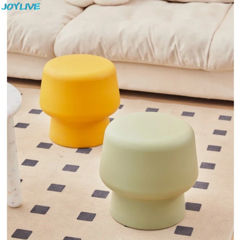 Joylive Nordic Minimalist Design Style Plastic Material Used For Household Doorstep Shoe Changing Stool Living Room Sofa