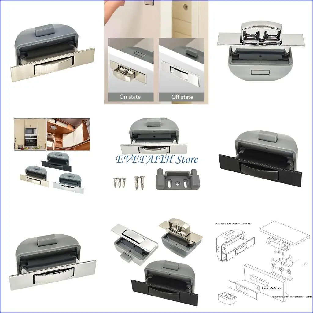 

124b Полный механизм замок с залогом цинк сплав из нейлонового блокировки.