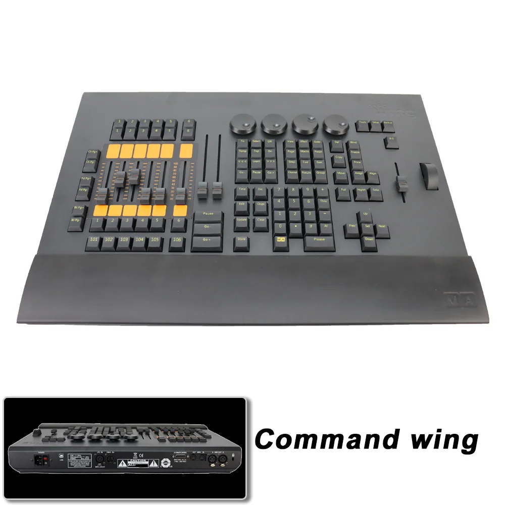 A2 Stage Lighting Console Command wing Original Software Lastest Version DMX COntroller Moving Head Par Bar Pixel Lighting