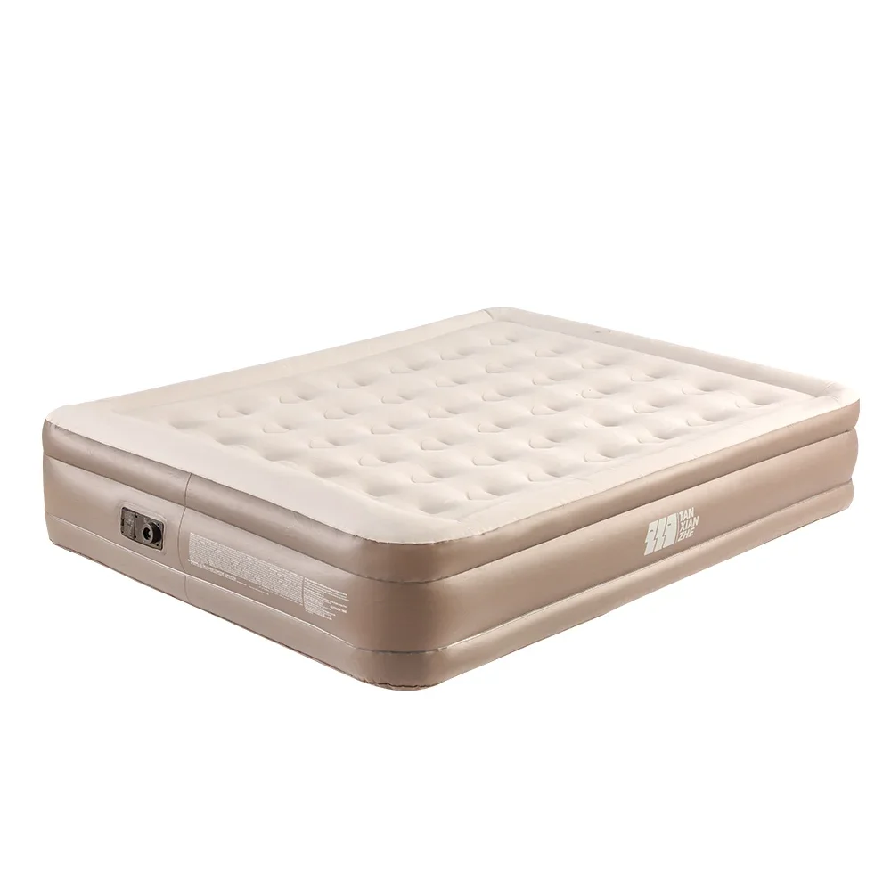 rechargeable king  size autmoatic home automatic airbed double inflatable air mattress bed with electric built in pump