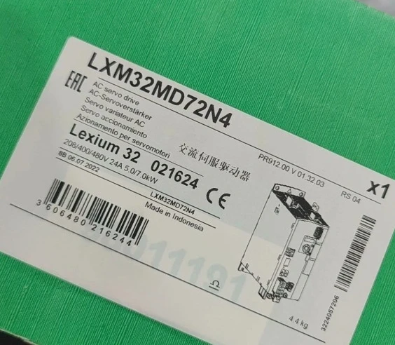 

Новые оригинальные сервоприводы LXM32MD72N4. Быстрая доставка.
