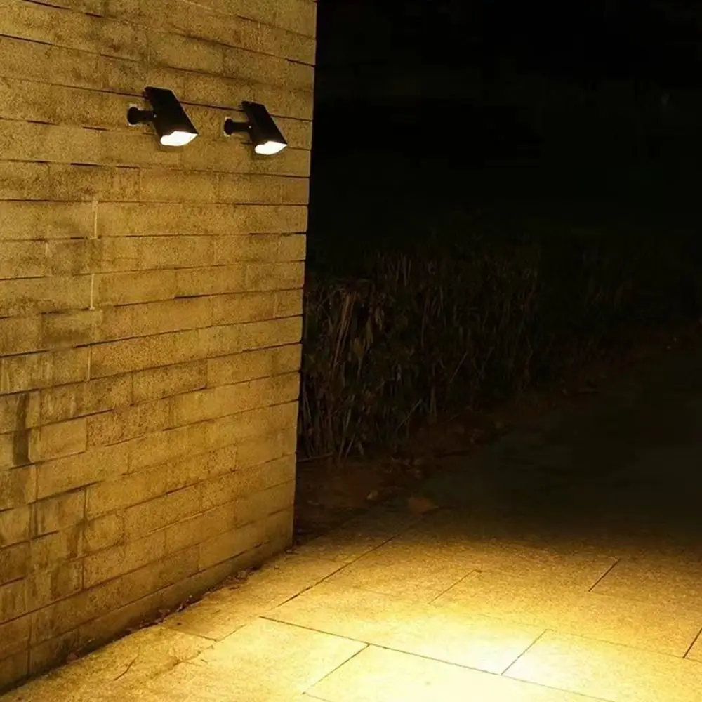 

Прочный 2/7LED солнечный прожектор ультра яркий водонепроницаемый садовый декор лампа регулируемый незамерзающий газон освещение патио