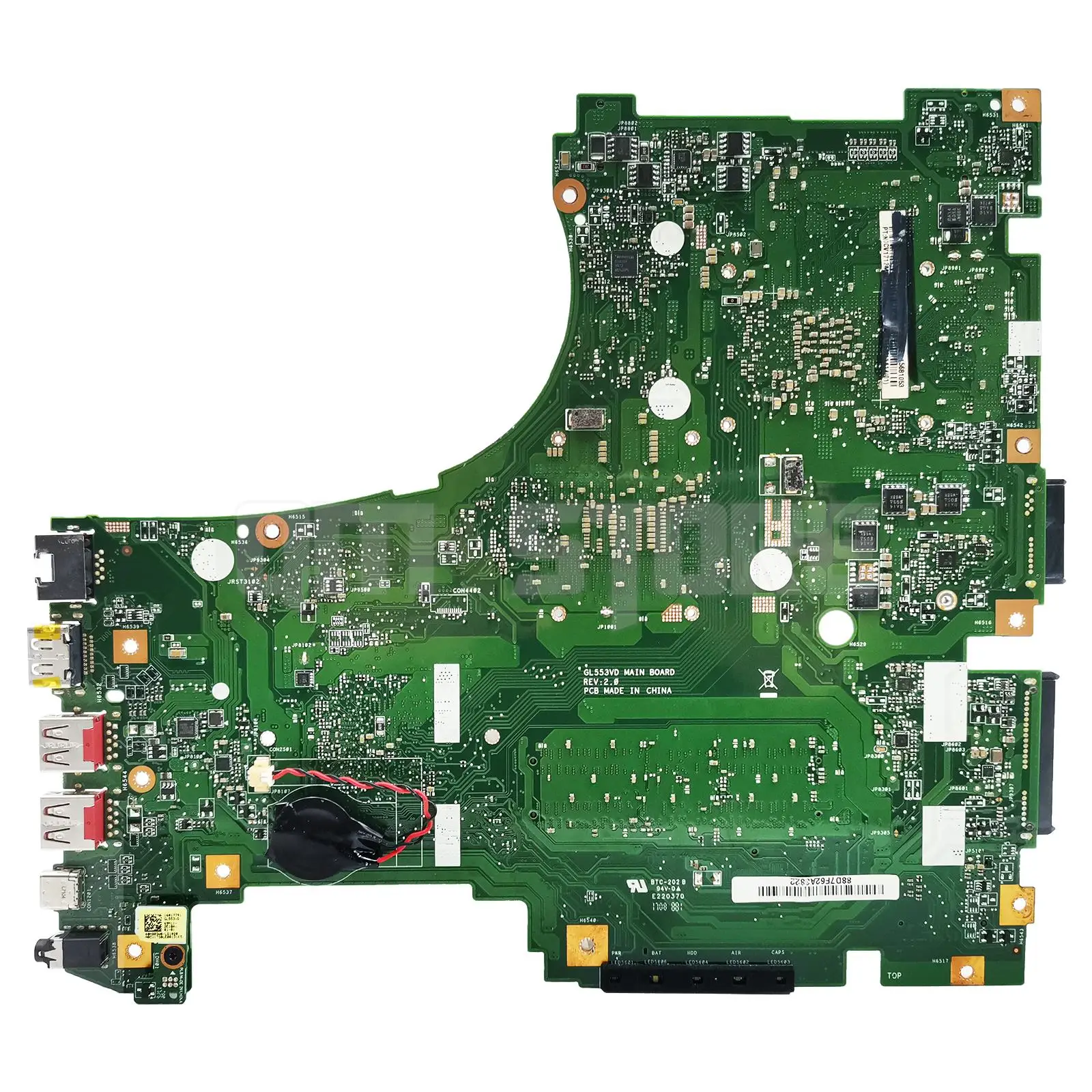 GL553V Moederbord ZX53V GL553VD GL553VE GL553VW FX553V ZX553V G553V Laptop Moederbord I5 I7 6e/7th Gen GTX1050/GTX1050Ti