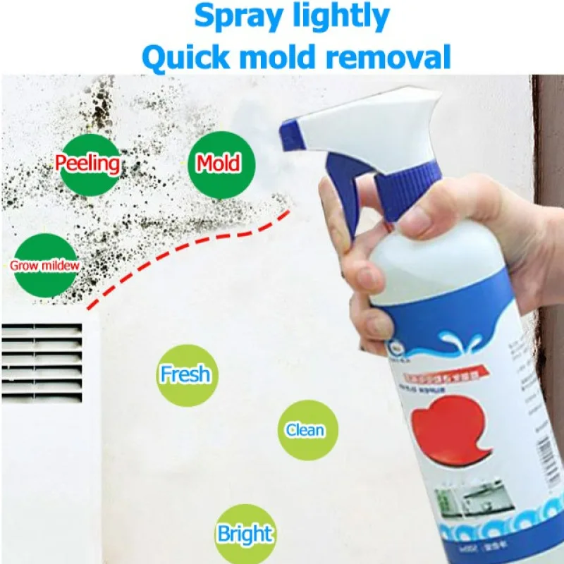 Multi-purpose Wall Mold Remover Mildew Stain Remover is non-toxic and harmless to prevent recurrence For Toilet Tile Seams Wash