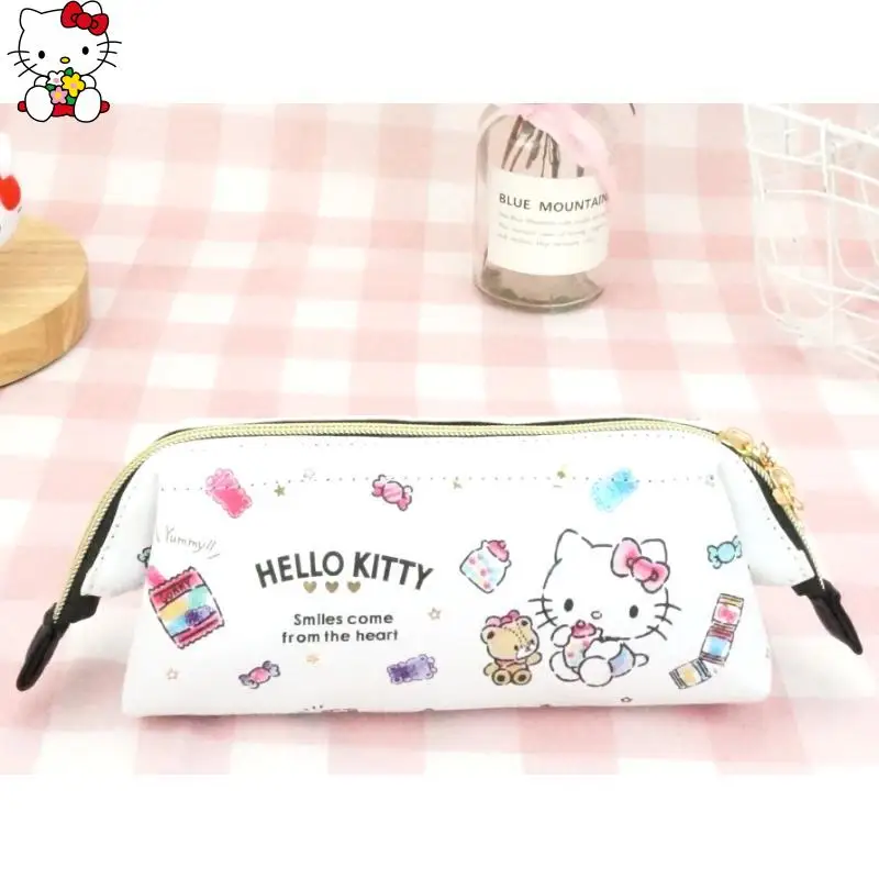 

Милая мини-косметичка Sanrio Hello Kittys My Melody, красивый портативный пенал, сумка для хранения, модный мультяшный праздничный подарок