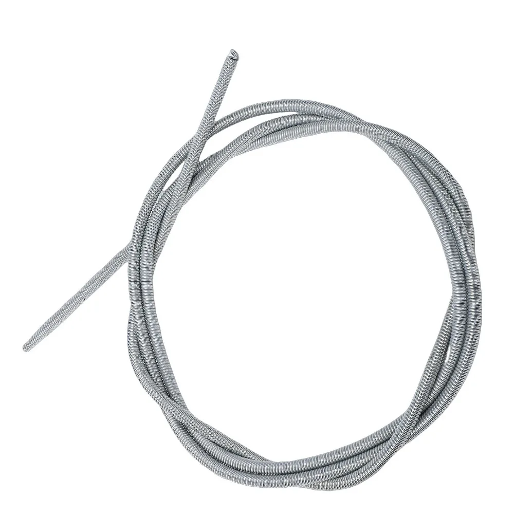 1/2 Inch Size Pipe Bending Spring Flared End Design 2.5m Length Copper Tube Bender Internal Tube Bender