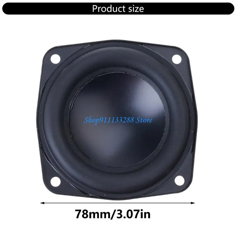 G88D 3Inch 60W Subwoofer Speaker 4Ohm Passive Radiator for Home Auditory Enthusiasts for Rich Bass and Easy Installation view 6