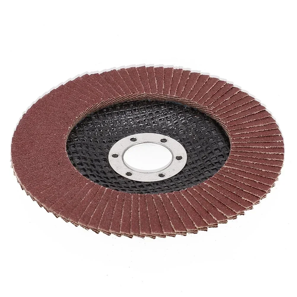 3pcs 4.5Inch Flap Discs 40 60 80 120 Grit Grinding Discs 4 1/2 Assorted Sanding Grinding Wheels,Aluminum Oxide Abrasives Grind