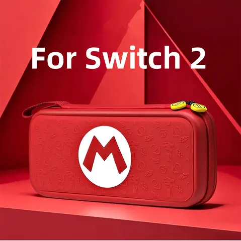 For nintendo switch 2 case protective hard shell carrying case switch 2 travel case waterproof shockproof switch 2 accessories