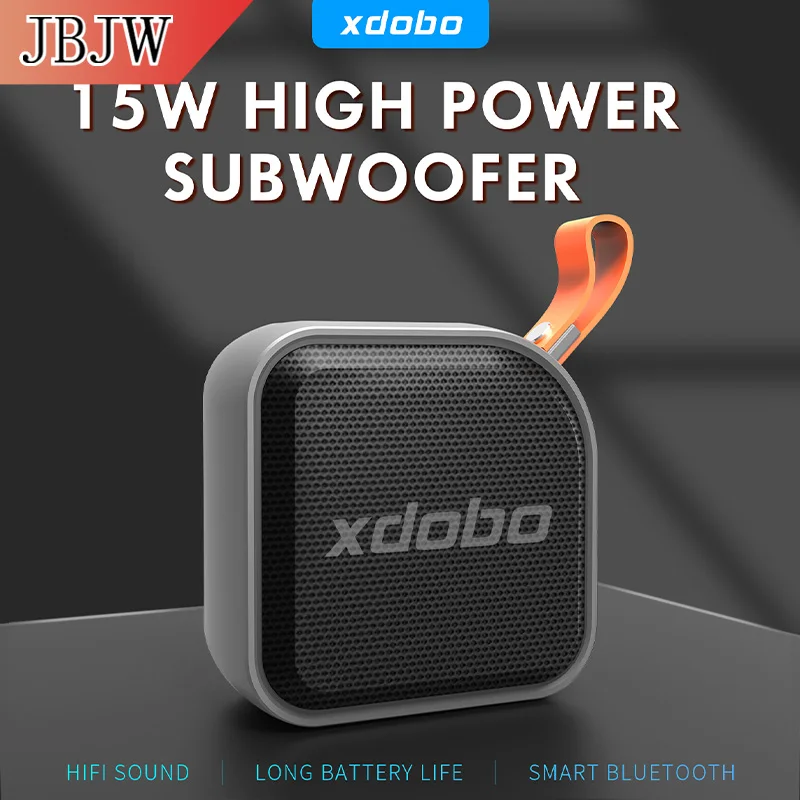 

XDOBO Princ 1995 Portable Bluetooth Speakers 15W High Power IPX7 Waterproof TF/AUX TWS Wireless Subwoofer for Outdoor Cycling