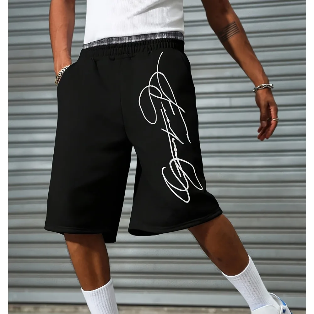 American Style Modern Minimalist Streetwear, Casual and Versatile Summer New Casual Fitness Shorts for Both Men and Women