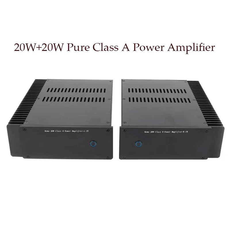 AIYIMA SMSL HOOD JLH2003 Mono Split Single End Class A Power Amplifier 20W+20W 2N3055 Tube With Protection Hifi Amplifier