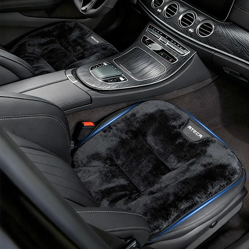 

Car Seat Cushion For Seat Ateca 2017-2024 2020 2019 Flannel Warm Thick Plush Rear Seat Cushion Cover Car backrest Protective Pad