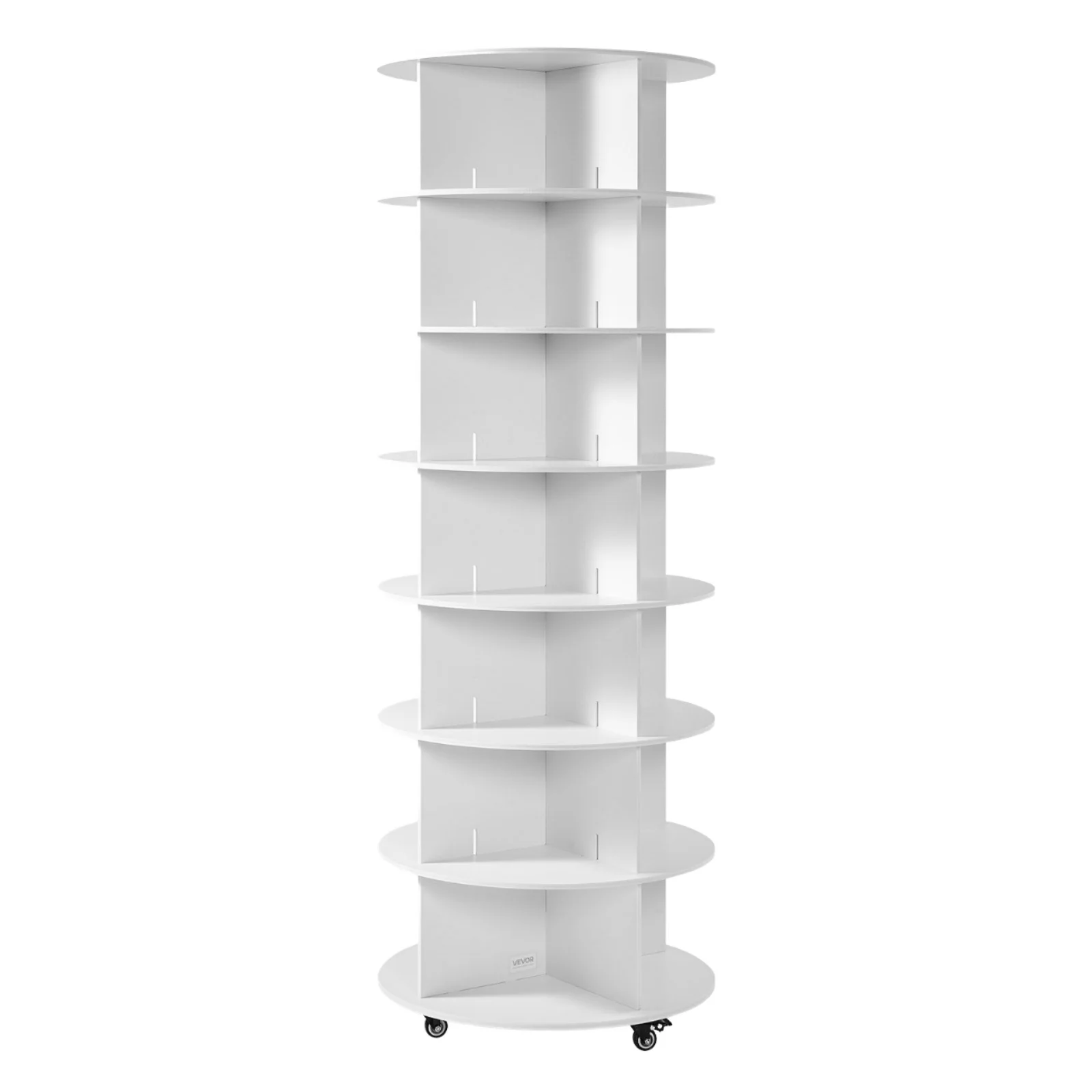 Rotating Shoe Rack Wheels Plastic Convertible Foldable Modern Design Large Capacity Home-Use Multi-Level Shoe Cabinet Dust-Proof