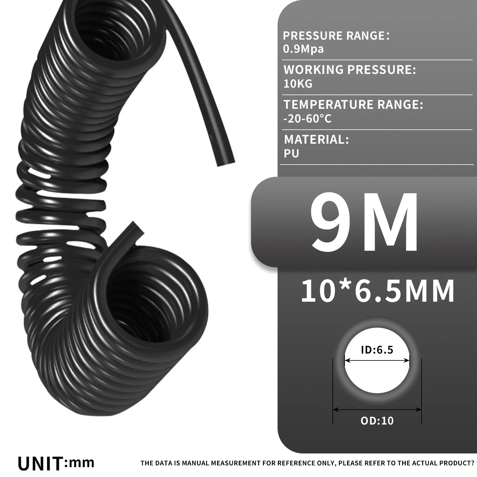 Variant: Black 10X6.5mm
