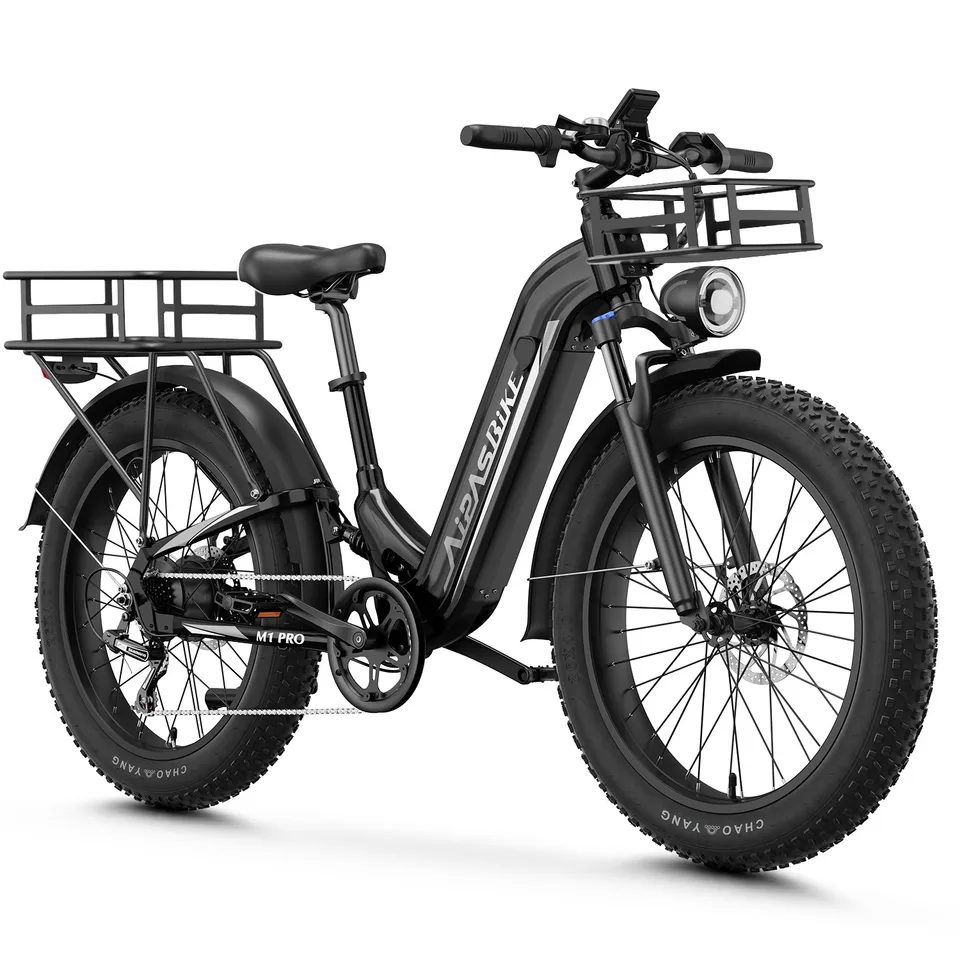 1800W 26" Fat Tire Electric Bike 48V 17.5AH 36MPH eBike for Adults Mountain US image 1