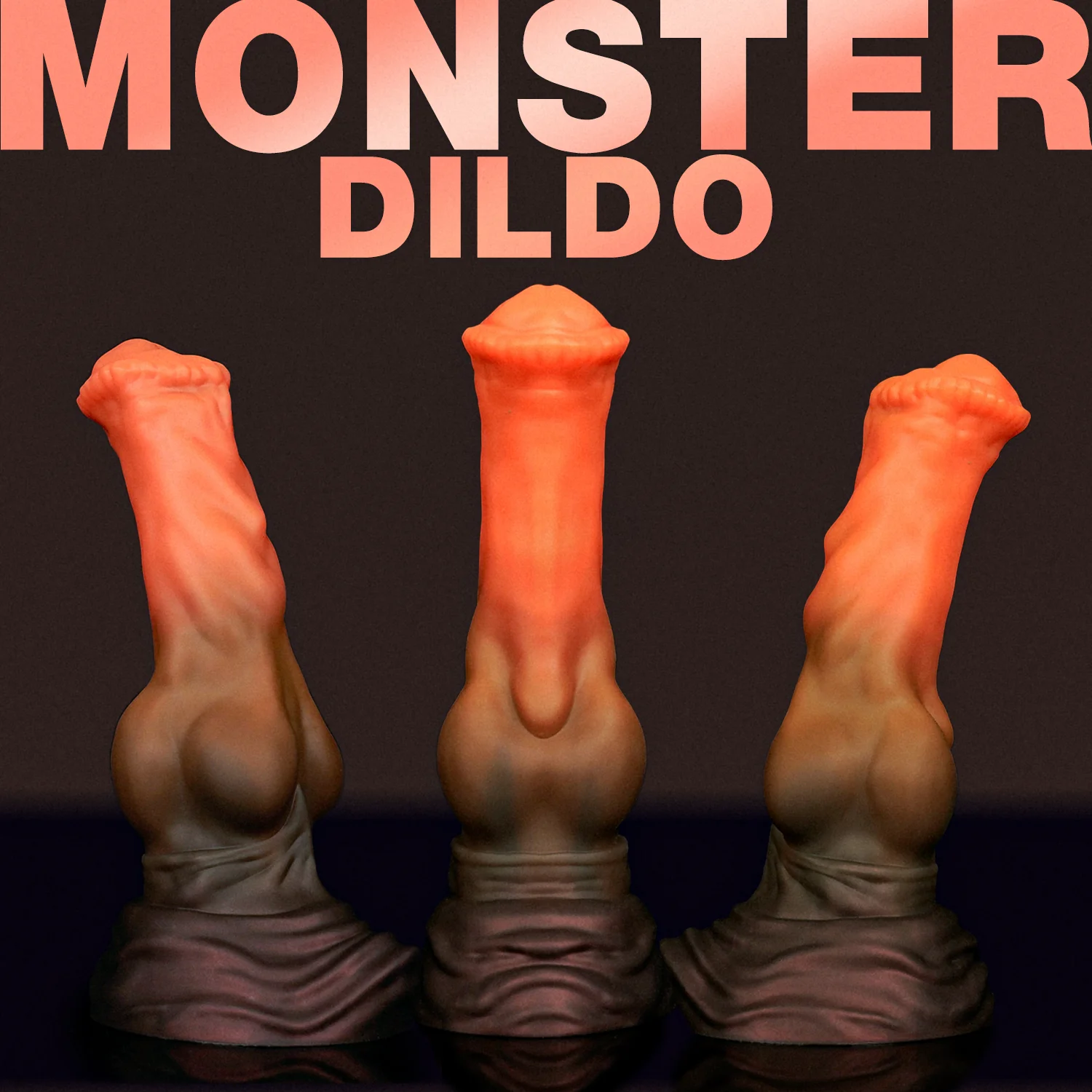 

SWISOK Monster Dildo Flapper Head With Huge Cock Knot Anal Plug Platinum Silicone Vaginal Anal Massage Sex Toys For Woman Man