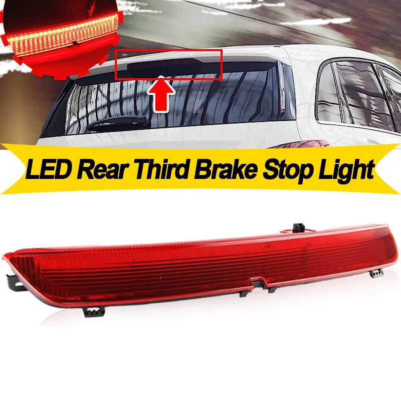 

1PC For Mercedes Benz Model B-CLASS W246 W242 2011-2018 High Level Mount Additional LED Rear Stop Lamp Third Brake Light
